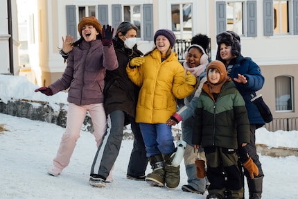 There’s no doubt: the atmosphere on the set of «Hotel Sinestra» is excellent.