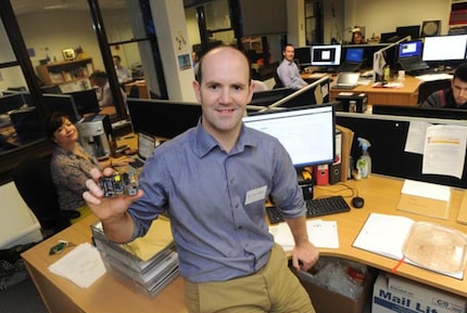 Eben Upton, co-inventor of the Raspberry Pi.