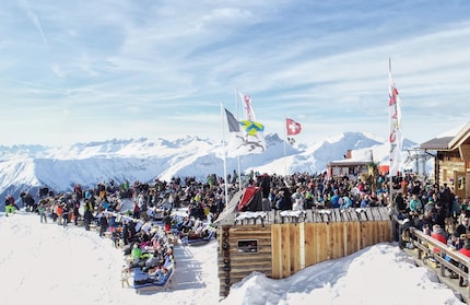 An après-ski mecca in the Grisons.