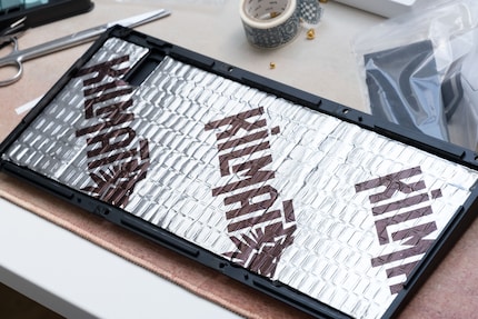 You can press Kilmat’s sound-dampening mat even thinner by using a pressure roller.