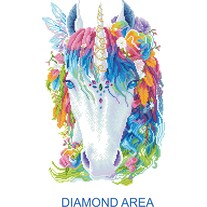 Diamond Dotz Diamond Painting Mystic Unicorn