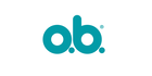 Logo of the o.b. brand