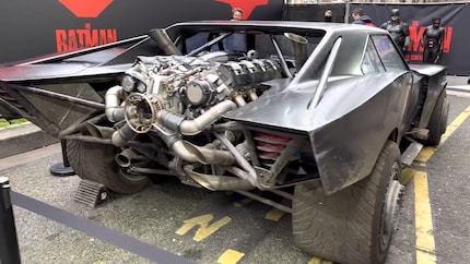 The V8 engine of the Batmobile