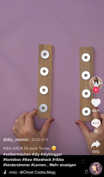 The metal disks are a magnetic draw for the Tonies – quite literally.