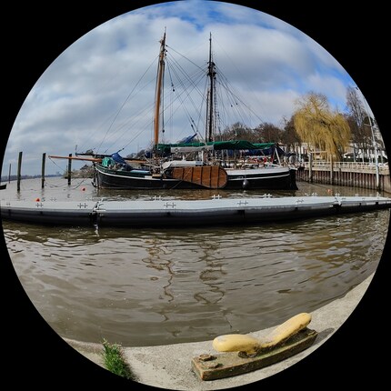 Fisheye effect