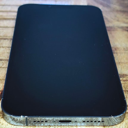 Die Unterseite des iPhone 13 Pro Max