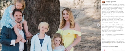 Jenna Karvunidis, the inventor of the gender reveal, is a blogger and mother of three. Today, even she criticises the hype.