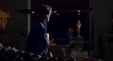 Steve, Marc und… wer ist die zweite Reflektion da in der Scheibe?