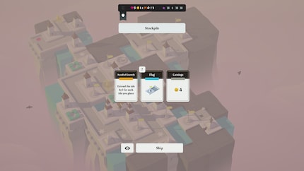 Comme dans un jeu de société, vous avez le choix entre différentes cartes.