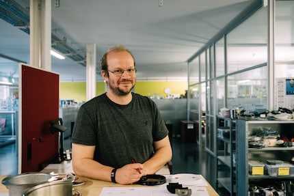 Design-Ingenieur Michael Hörth: «Wir geben Prototypen auch gerne mal unseren Freunden zum Testen»