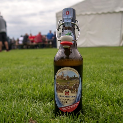 Pas n'importe quelle bière, il faut que ce soit une bière de lutteur.