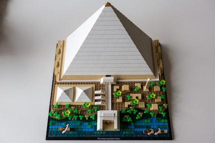 The pyramid also looks great from a bird’s eye perspective.