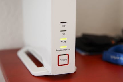 La Fritzbox 4060 accomplit son travail en toute discrétion.