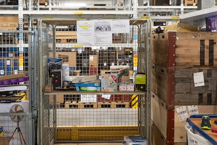 Une deuxième vie pour les produits sur les chariots des dons.