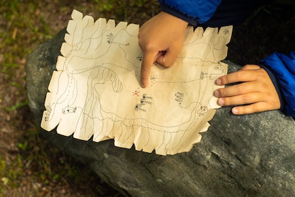 Non, ma chère fille, ce n'est pas le moment de partir ensemble à la chasse au trésor.