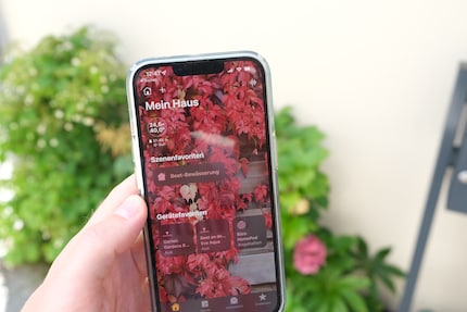 L'application Home est bien ordonnée, à la manière d'Apple. Je préférerais avoir plus d'informations sur un seul écran.