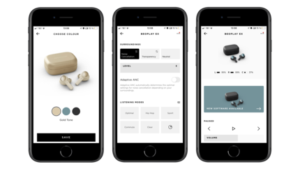 Bang und Olufsen bietet die hübscheste Companion-App an.