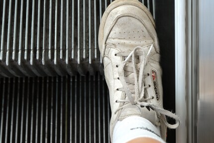 I admit it. My shoes aren’t only dusty but worn out as well.