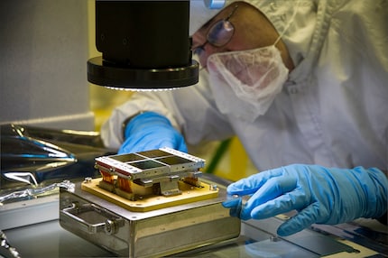 The NIRCam’s measuring instrument consists of four sensors, each with a resolution of around 4 megapixels.