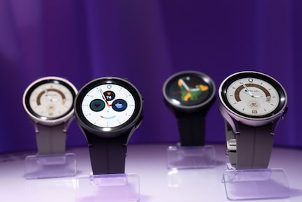 Big display, big battery: The Pro version of the Watch5.