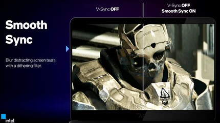 Intel Smooth Sync: dithering the image cracks