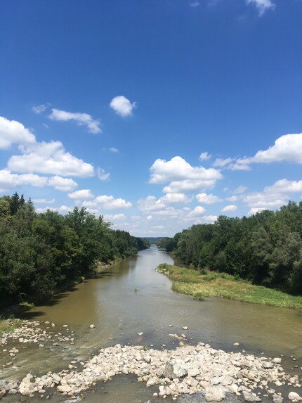 The river Iller.