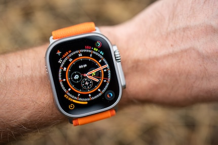 I have thin wrists. The Apple Watch Ultra looks oversized, but is still comfortable.