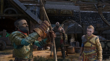 Supporting characters such as dwarf blacksmith Sindri are given a little more limelight.