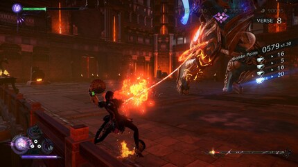 Il y a beaucoup d’action sur les champs de bataille de Bayonetta 3 