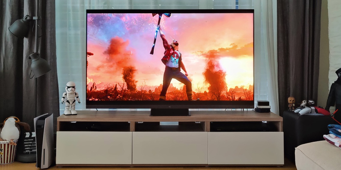 A lot of power comes from China: TCL's new mini LED TV in