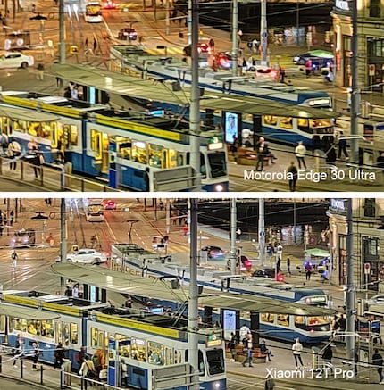 Le Xiaomi 12T Pro permet de voir où vont les tramways.