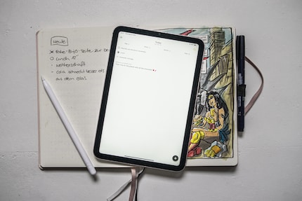 La tablette remplace mon agenda, mais a besoin d’une certaine quantité d’énergie.