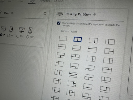 Viele Möglichkeiten, den Bildschirm aufzuteilen – nur nicht mit Mac OS.