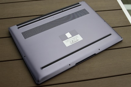 La ventilation du Matebook 16s est restée silencieuse tout au long de l’essai