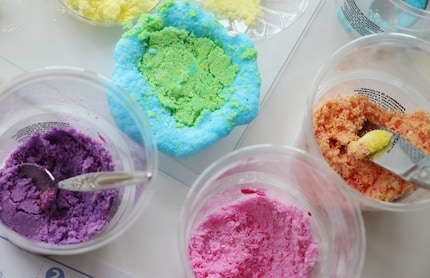 A cacophony of colour.