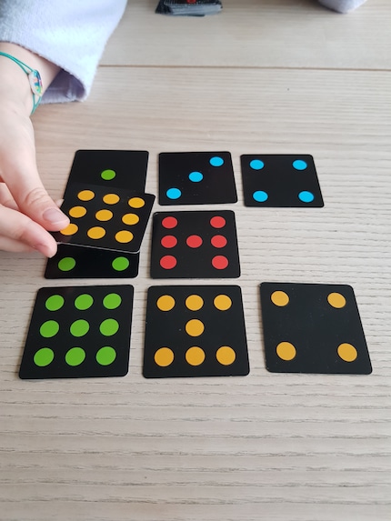 Hier wird meine Tochter gleich meine rote Karte mit…