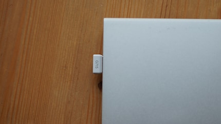 Le dongle connecté ne prend presque pas de place