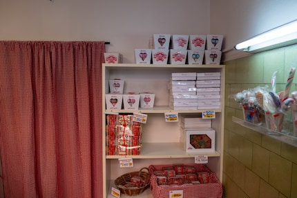 Soon, there won’t be any need for the curtain; the entire room will be dedicated to sales.