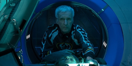 James Cameron (68 ans), sans doute le réalisateur le plus ambitieux du monde.