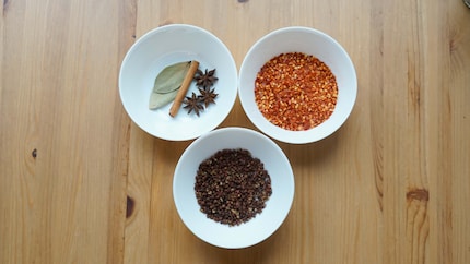 Das Rezept besteht aus sechs Grundzutaten.