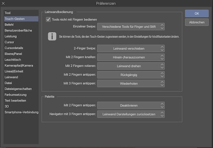Clip Studio Paint has unlimited customisation options.