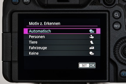 Die neue automatische Objekt-Auswahl ist praktisch, wenn du nicht manuell wechseln willst.