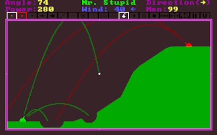 « Tank Wars », un jeu DOS datant de 1990 !