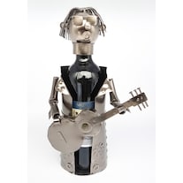IKO Wine bottle holder 'guitarist' h = 31.5cm