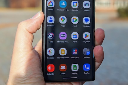 Les applications préinstallées de Motorola dans l’aperçu des applications