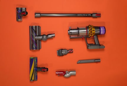 Les accessoires du Dyson V15 Detect Absolute.