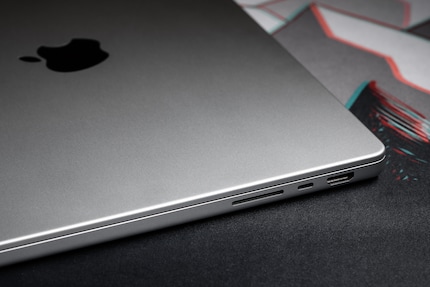 The SD card reader is still a fixture, while the HDMI port has had an upgrade to 2.1