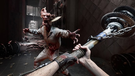 Because ammunition is scarce, you regularly have to rely on melee weapons.