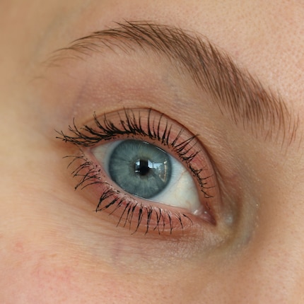 Mes cils avec le mascara L’Oréal Telescopic Lift.