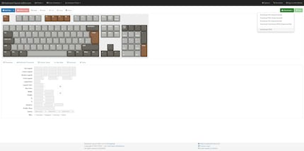 My first keycap design attempt in Keyboard Layout Editor. Pretty boring, huh?